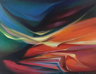 Movement started the feel for the painting "The Peace of Repetition".