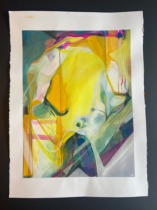 "Plush Retrofit" -Original Abstract Painting