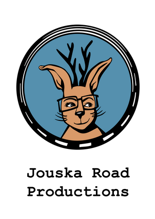 Jouska road productions logo jackalope