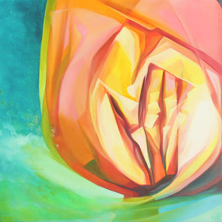 "Lydia's Gaze"- thoughts behind the painting