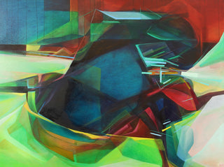 "Infrastation" -Original Abstract Painting
